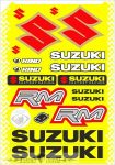 Suzuki táblás matrica.